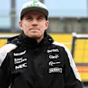 Nico Hulkenberg (GER) Force India F1 on the drivers parade at Formula One World Championship, Rd9, Austrian Grand Prix, Race, Spielberg, Austria, Sunday 3 July 2016. © Sutton Images