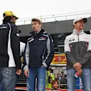 Drivers parade at Formula One World Championship, Rd9, Austrian Grand Prix, Race, Spielberg, Austria, Sunday 3 July 2016. © Sutton Images
