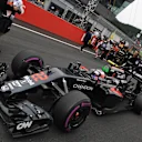 Jenson Button (GBR) McLaren MP4-31 on the grid at Formula One World Championship, Rd9, Austrian Grand Prix, Race, Spielberg, Austria, Sunday 3 July 2016. © Sutton Images