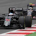 Fernando Alonso (ESP) McLaren MP4-31 at Formula One World Championship, Rd9, Austrian Grand Prix, Race, Spielberg, Austria, Sunday 3 July 2016. © Sutton Images