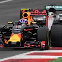 Max Verstappen (NED) Red Bull Racing RB12 leads Lewis Hamilton (GBR) Mercedes-Benz F1 W07 Hybrid at Formula One World Championship, Rd9, Austrian Grand Prix, Race, Spielberg, Austria, Sunday 3 July 2016. © Sutton Images