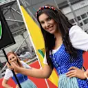 Grid girl at Formula One World Championship, Rd9, Austrian Grand Prix, Race, Spielberg, Austria, Sunday 3 July 2016. © Sutton Images
