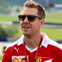 Sebastian Vettel (GER) Ferrari at Formula One World Championship, Rd9, Austrian Grand Prix, Preparations, Spielberg, Austria, Thursday 30 June 2016. © Sutton Images