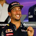 Daniel Ricciardo (AUS) Red Bull Racing in the Press Conference at Formula One World Championship, Rd9, Austrian Grand Prix, Preparations, Spielberg, Austria, Thursday 30 June 2016. © Sutton Images