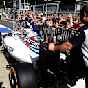 Williams practice pit stops at Formula One World Championship, Rd9, Austrian Grand Prix, Preparations, Spielberg, Austria, Thursday 30 June 2016. © Sutton Images