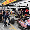Scuderia Toro Rosso STR11 practice pit stops at Formula One World Championship, Rd9, Austrian Grand Prix, Preparations, Spielberg, Austria, Thursday 30 June 2016. © Sutton Images