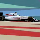 Felipe Massa (BRA) Williams FW38 at Formula One World Championship, Rd2, Bahrain Grand Prix Practice, Bahrain International Circuit, Sakhir, Bahrain, Friday 1 April 2016. © Sutton Motorsport Images