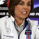 Claire Williams (GBR) Williams Deputy Team Principal in the Press Conference at Formula One World Championship, Rd2, Bahrain Grand Prix Practice, Bahrain International Circuit, Sakhir, Bahrain, Friday 1 April 2016. © Sutton Motorsport Images