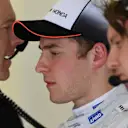 Stoffel Vandoorne (BEL) McLaren at Formula One World Championship, Rd2, Bahrain Grand Prix Practice, Bahrain International Circuit, Sakhir, Bahrain, Friday 1 April 2016. © Sutton Motorsport Images