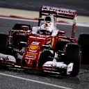 Sebastian Vettel (GER) Ferrari SF16-H at Formula One World Championship, Rd2, Bahrain Grand Prix Qualifying, Bahrain International Circuit, Sakhir, Bahrain, Saturday 2 April 2016. © Sutton Motorsport Images
