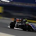 Sergio Perez (MEX) Force India VJM09 at Formula One World Championship, Rd2, Bahrain Grand Prix Qualifying, Bahrain International Circuit, Sakhir, Bahrain, Saturday 2 April 2016. © Sutton Motorsport Images