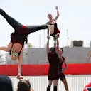 Fans and atmosphere at Formula One World Championship, Rd2, Bahrain Grand Prix Qualifying, Bahrain International Circuit, Sakhir, Bahrain, Saturday 2 April 2016. © Sutton Motorsport Images