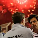 Toto Wolff (AUT) Mercedes AMG F1 Director of Motorsport at Formula One World Championship, Rd2, Bahrain Grand Prix Race, Bahrain International Circuit, Sakhir, Bahrain, Sunday 3 April 2016. © Sutton Motorsport Images