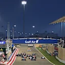 Nico Rosberg (GER) Mercedes-Benz F1 W07 Hybrid leads at the start of the race at Formula One World Championship, Rd2, Bahrain Grand Prix Race, Bahrain International Circuit, Sakhir, Bahrain, Sunday 3 April 2016. © Sutton Motorsport Images