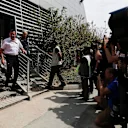 Maurizio Arrivabene (ITA) Ferrari Team Principal and Eric Boullier (FRA) McLaren Racing Director at Formula One World Championship, Rd2, Bahrain Grand Prix Race, Bahrain International Circuit, Sakhir, Bahrain, Sunday 3 April 2016. © Sutton Motorsport Images