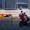 Race retiree Sebastian Vettel (GER) Ferrari at Formula One World Championship, Rd2, Bahrain Grand Prix Race, Bahrain International Circuit, Sakhir, Bahrain, Sunday 3 April 2016. © Sutton Motorsport Images