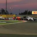 The start of the race at the start of the race at Formula One World Championship, Rd2, Bahrain Grand Prix Race, Bahrain International Circuit, Sakhir, Bahrain, Sunday 3 April 2016. © Sutton Motorsport Images