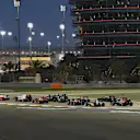 The start of the race at the start of the race at Formula One World Championship, Rd2, Bahrain Grand Prix Race, Bahrain International Circuit, Sakhir, Bahrain, Sunday 3 April 2016. © Sutton Motorsport Images