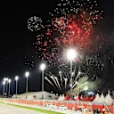 Fireworks at the end of the race at Formula One World Championship, Rd2, Bahrain Grand Prix Race, Bahrain International Circuit, Sakhir, Bahrain, Sunday 3 April 2016. © Sutton Motorsport Images