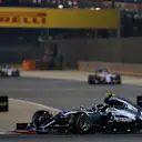 Nico Rosberg (GER) Mercedes-Benz F1 W07 Hybrid at Formula One World Championship, Rd2, Bahrain Grand Prix Race, Bahrain International Circuit, Sakhir, Bahrain, Sunday 3 April 2016. © Sutton Motorsport Images