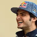 Carlos Sainz (ESP) Scuderia Toro Rosso STR11 at Formula One World Championship, Rd2, Bahrain Grand Prix Preparations, Bahrain International Circuit, Sakhir, Bahrain, Thursday 31 March 2016. © Sutton Motorsport Images