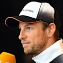 Jenson Button (GBR) McLaren at Formula One World Championship, Rd2, Bahrain Grand Prix Preparations, Bahrain International Circuit, Sakhir, Bahrain, Thursday 31 March 2016. © Sutton Motorsport Images