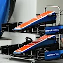 Manor Racing MRT05 nose and front wings at Formula One World Championship, Rd2, Bahrain Grand Prix Preparations, Bahrain International Circuit, Sakhir, Bahrain, Thursday 31 March 2016. © Sutton Motorsport Images