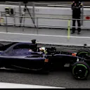 Carlos Sainz (ESP) Scuderia Toro Rosso STR11 at Formula One Testing, Day One, Barcelona, Spain, Monday 22 February 2016. © Sutton Motorsport Images