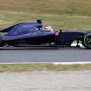 Carlos Sainz (ESP) Scuderia Toro Rosso STR11 at Formula One Testing, Day One, Barcelona, Spain, Monday 22 February 2016. © Sutton Motorsport Images