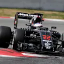 Jenson Button (GBR) McLaren MP4-31 at Formula One Testing, Day One, Barcelona, Spain, Monday 22 February 2016. © Sutton Motorsport Images