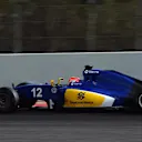 Felipe Nasr (BRA) Sauber C34 at Formula One Testing, Day Four, Barcelona, Spain, Thursday 25 February 2016. © Sutton Motorsport Images