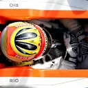 Rio Haryanto (IDN) Manor Racing MRT05 at Formula One Testing, Day Four, Barcelona, Spain, Thursday 25 February 2016. © Sutton Motorsport Images