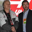 Gene Haas (USA) Founder and Chairman, Haas F1 Team at Formula One Testing, Day Two, Barcelona, Spain, Tuesday 23 February 2016. © Sutton Motorsport Images