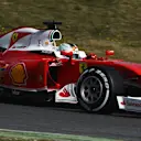 Sebastian Vettel (GER) Ferrari SF16-H at Formula One Testing, Day Two, Barcelona, Spain, Tuesday 23 February 2016. © Sutton Motorsport Images
