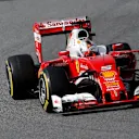 Sebastian Vettel (GER) Ferrari SF16-H at Formula One Testing, Day Two, Barcelona, Spain, Tuesday 23 February 2016. © Sutton Motorsport Images