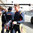Max Verstappen (NED) Scuderia Toro Rosso returns to the pits after stopping on track at Formula One Testing, Day Two, Barcelona, Spain, Tuesday 23 February 2016. © Sutton Motorsport Images