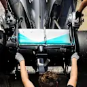 Mercedes-Benz F1 W07 Hybrid rear wng at Formula One Testing, Day One, Barcelona, Spain, 17 May 2016. © Sutton Images