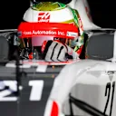 Esteban Gutierrez (MEX) Haas VF-16 at Formula One Testing, Day Two, Barcelona, Spain, 18 May 2016. © Sutton Images