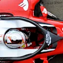 Sebastian Vettel (GER) Ferrari SF16-H with cocokpit halo at Formula One Testing, Day Four, Barcelona, Spain, Friday 4  March 2016. © Sutton Motorsport Images
