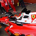 Kimi Raikkonen (FIN) Ferrari SF16-H with halo at Formula One Testing, Day Three, Barcelona, Spain, Thursday 3 March 2016. © Sutton Motorsport Images