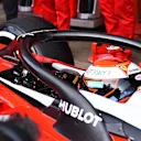 Kimi Raikkonen (FIN) Ferrari SF16-H with halo at Formula One Testing, Day Three, Barcelona, Spain, Thursday 3 March 2016. © Sutton Motorsport Images
