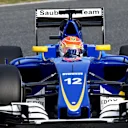 Felipe Nasr (BRA) Sauber C35 at Formula One Testing, Day Three, Barcelona, Spain, Thursday 3 March 2016. © Sutton Motorsport Images