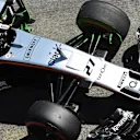 Nico Hulkenberg (GER) Force India VJM09 with aero paint on the front wing at Formula One Testing, Day One, Barcelona, Spain, Tuesday 1 March 2016. © Sutton Motorsport Images