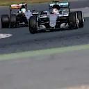 Lewis Hamilton (GBR) Mercedes-Benz F1 W07 Hybrid at Formula One Testing, Day One, Barcelona, Spain, Tuesday 1 March 2016. © Sutton Motorsport Images