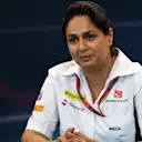 Monisha Kaltenborn (AUT) Sauber Team Prinicpal in the Press Conference at Formula One World Championship, Rd13, Belgian Grand Prix, Practice, Spa Francorchamps, Belgium, Friday 26 August 2016. © Sutton Images