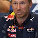 Christian Horner (GBR) Red Bull Racing Team Principal in the Press Conference at Formula One World Championship, Rd13, Belgian Grand Prix, Practice, Spa Francorchamps, Belgium, Friday 26 August 2016. © Sutton Images