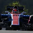 Esteban Ocon (FRA) Manor Racing MRT05 at Formula One World Championship, Rd13, Belgian Grand Prix, Practice, Spa Francorchamps, Belgium, Friday 26 August 2016. © Sutton Images
