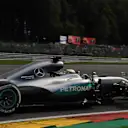 Lewis Hamilton (GBR) Mercedes-Benz F1 W07 Hybrid at Formula One World Championship, Rd13, Belgian Grand Prix, Practice, Spa Francorchamps, Belgium, Friday 26 August 2016. © Sutton Images