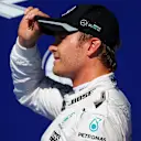 Pole sitter Nico Rosberg (GER) Mercedes AMG F1 in parc ferme at Formula One World Championship, Rd13, Belgian Grand Prix, Qualifying, Spa Francorchamps, Belgium, Saturday 27 August 2016. © Sutton Images