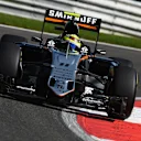 Sergio Perez (MEX) Force India VJM09 at Formula One World Championship, Rd13, Belgian Grand Prix, Qualifying, Spa Francorchamps, Belgium, Saturday 27 August 2016. © Sutton Images